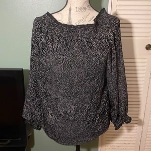 NWT White House Black Market Off the Shoulder Blouse